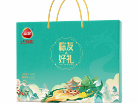 三全端午粽子礼盒五月尚品浓情团圆鸿运礼品粽甜咸粽团购福利送礼